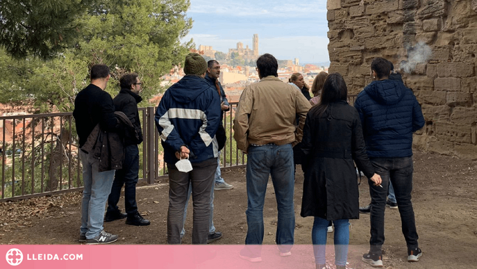 Una quarantena de persones a les visites guiades de Turisme de Lleida
