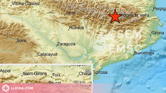 Un terratrèmol sacseja l'Alt Urgell i Andorra