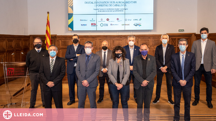 Lleida acollirà el centre d'innovació digital agroalimentari i forestal de Catalunya