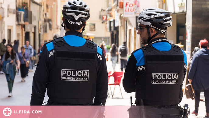 Detingut per un robatori amb força i intimidació a l'Eix Comercial de Lleida