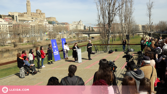 ⏯️ Lleida reivindica la presència de dones en tots els àmbits professionals