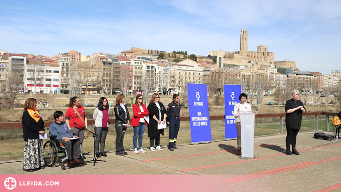 ⏯️ Lleida reivindica la presència de dones en tots els àmbits professionals