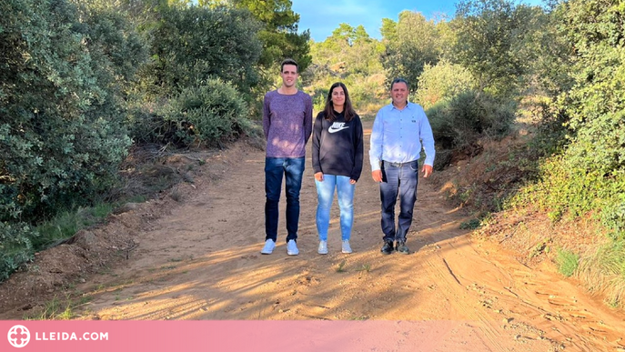 La Noguera millora vials forestals a Artesa de Segre i Vilanova de Meià