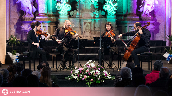 El Cosmos Quartet apropa la música de cambra al Festival de Pasqua de Cervera