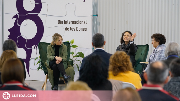 Les dones de Lleida reivindiquen la urgència de la transformació feminista 