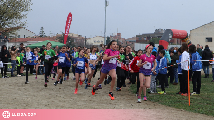 El Palau d'Anglesola torna a celebrar el seu Cros amb 540 joves esportistes