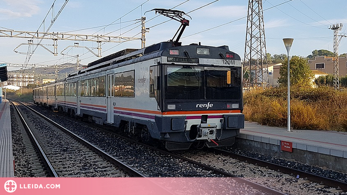 Restablerta la circulació de trens de la R13 i R14 entre Lleida i Puigverd de Lleida