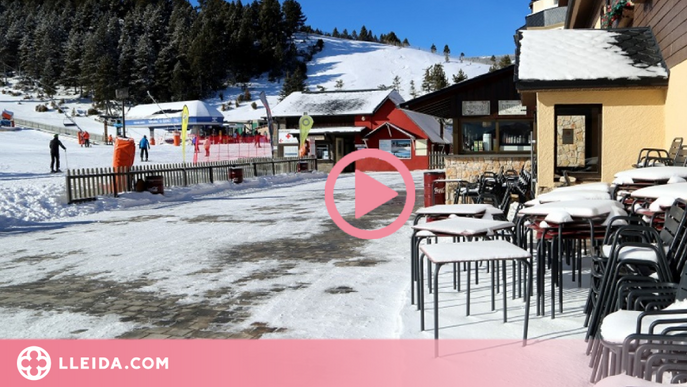 ⏯️ L'estació lleidatana que dona per "perduda" la temporada d'esquí pel confinament municipal
