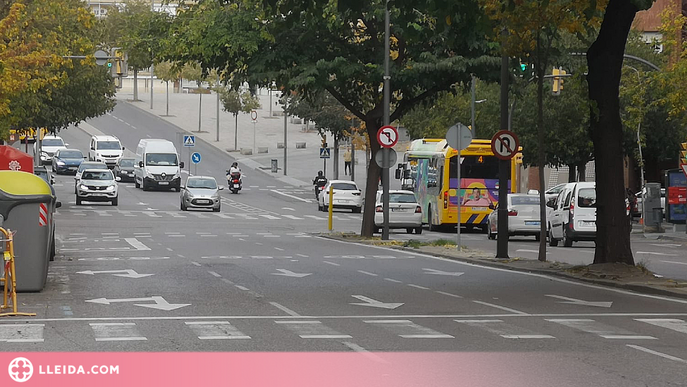 La Paeria ajusta la regulació del trànsit per obres a l'avinguda Prat de la Riba