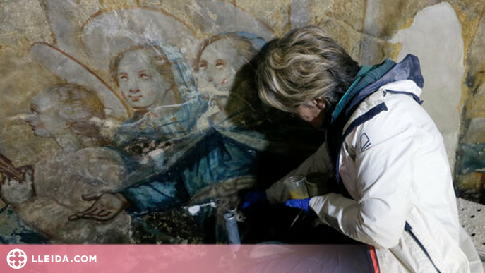 ⏯️ El conjunt mural barroc de Sant Llorenç de Morunys ressuscita dos segles després