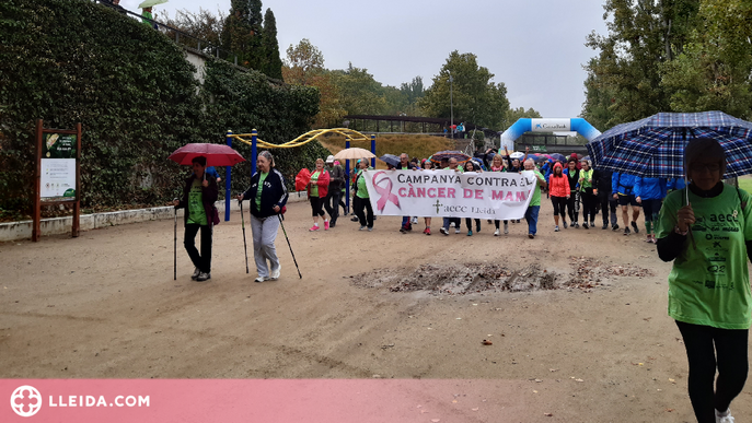 L'Associació Contra el Càncer a Lleida torna amb la seva caminada popular