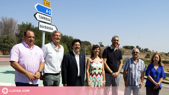 ⏯️ La carretera de Tàrrega a Guissona amb ferm sostenible estarà enllestida a l'agost