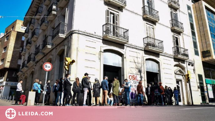 Recuperen una oficina bancària de Lleida per convertir-la en la seu del Casal de Joves