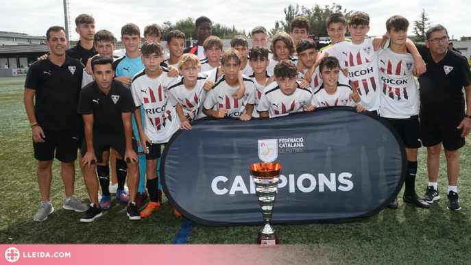 ⏯️ L’Atlètic Segre, campió de la Copa Lleida Infantil