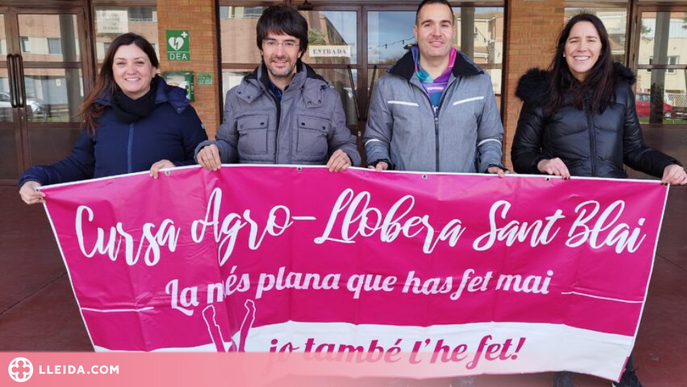 La 7ª Cursa Agro-Llobera Sant Blai convoca més de 600 atletes al Palau d'Anglesola