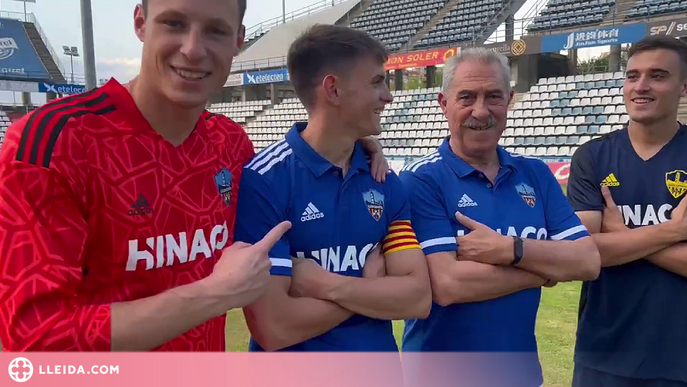 ⏯️ Així són les noves equipacions del Lleida Esportiu