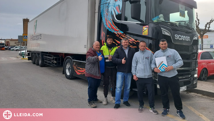 Guissona envia el segon camió amb material d'ajuda a Ucraïna