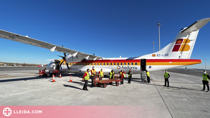 ⏯️ L'aeroport d'Andorra-La Seu estrena els vols regulars a Madrid