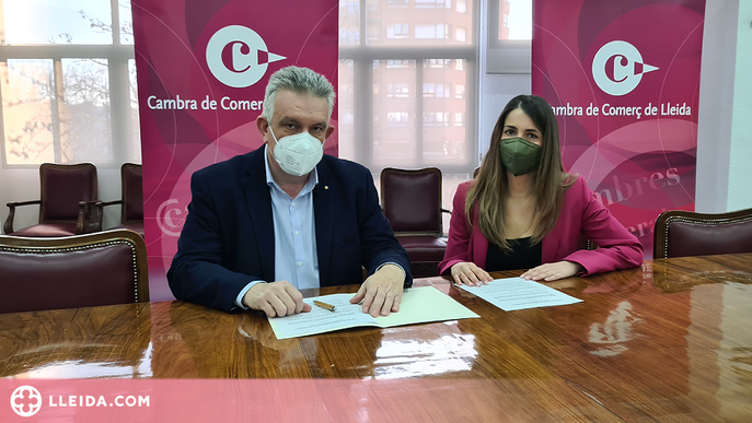 ⏯️ La Cambra de Lleida i el Col·legi de Metges uneixen esforços per promocionar la captació de talent