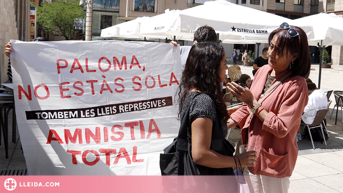 La mare de Hasel nega cap participació als aldarulls de Lleida