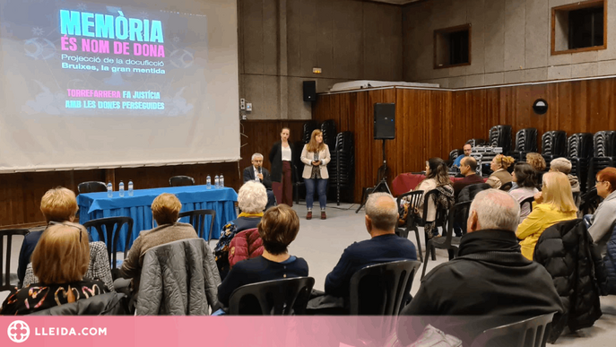 Torrefarrera clou la campanya de desgreuge contra les dones acusades de bruixeria