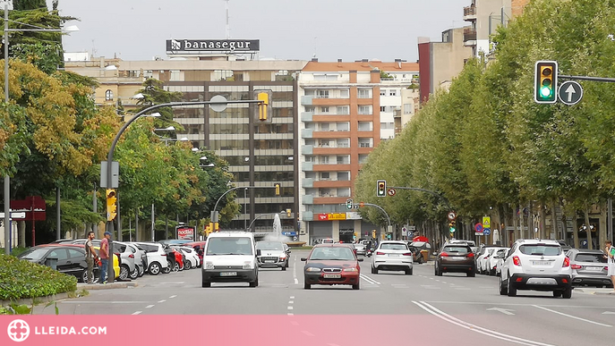 Alteracions de trànsit en dos carrers del centre de Lleida per obres
