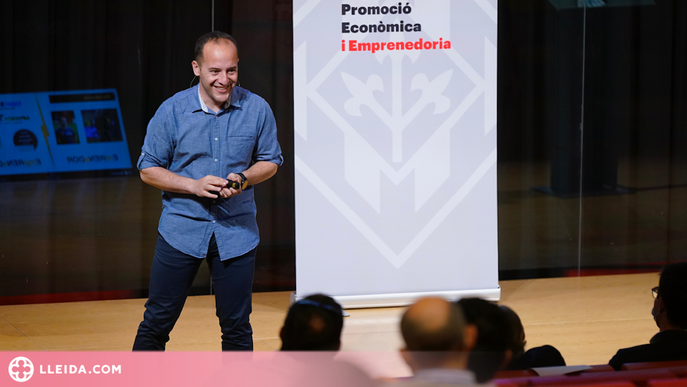 Lluís Cortés explica la seva experiència com a “Entrenador vs. Emprenedor”