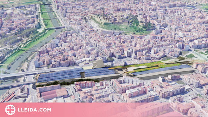 Plantegen un centre comercial i d'oci de 55.000 metres quadrats a l'estació de trens de Lleida