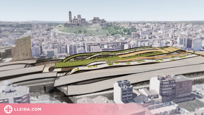 Plantegen un centre comercial i d'oci de 55.000 metres quadrats a l'estació de trens de Lleida