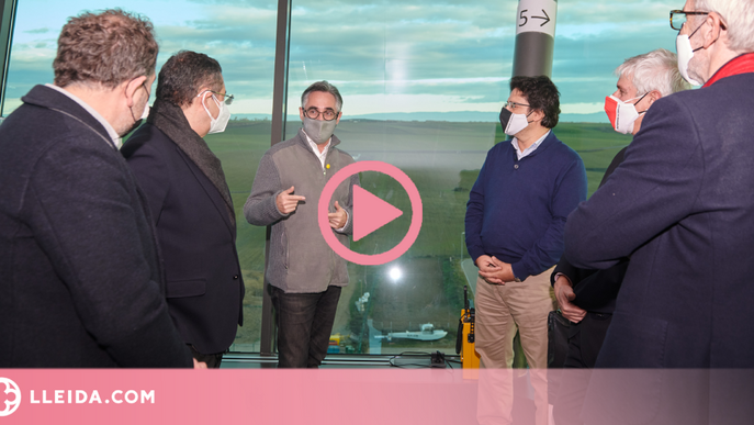 ⏯️ Tremosa: “Alguaire pot ajudar a diversificar l'economia de Lleida”