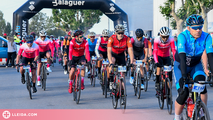 La marxa Montsec-Montsec torna a reunir un miler de ciclistes a Balaguer