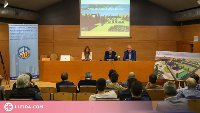⏯️ Així serà la ciutat esportiva de la Fundació Esport Lleida