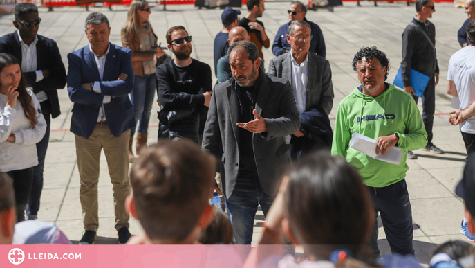 El CT Urgell treu el tennis al carrer per a presentar el Trofeu Albert Costa