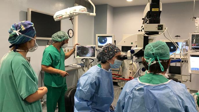L'Arnau de Vilanova millora les operacions de cataractes en pacients amb astigmatismes elevats