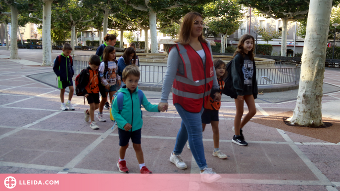 ⏯️ Tàrrega posa en marxa un servei de rutes escolars per acompanyar a peu els infants fins al col·legi