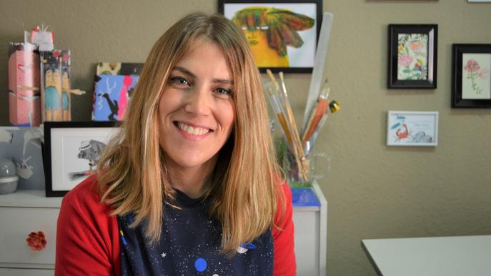 Raquel Zazurca: "La il·lustració és la manera d'expressar el que sento"
