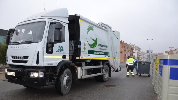 Les Garrigues incorpora més camions a la recollida de residus