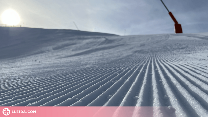 ⏯️ La calor inusual i la falta de precipitació no evita que les pistes d'esquí del Pirineu estiguin en bones condicions