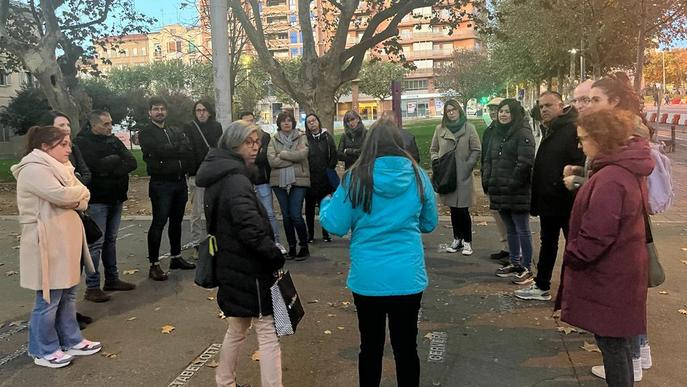 'Caminar per conèixer', la ruta pels carrers de Lleida que mostra diferents tipus de violències masclistes
