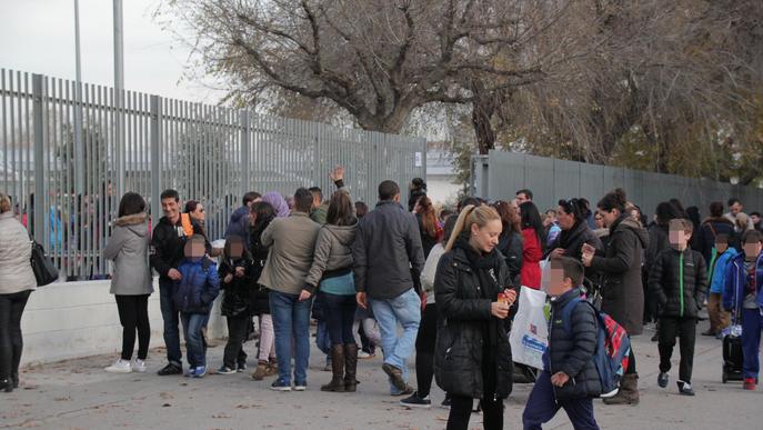 La sortida d'una escola de Lleida / SEGRE