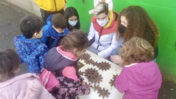 L'Escola Sant Jordi de Lleida estrena un pati científic creat per universitaris