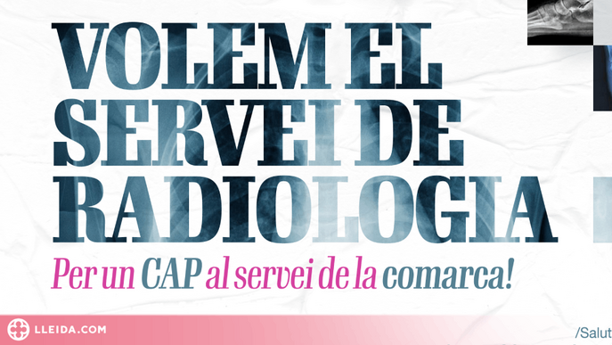 Convocada una manifestació a les Borges Blanques per reclamar el servei de radiologia