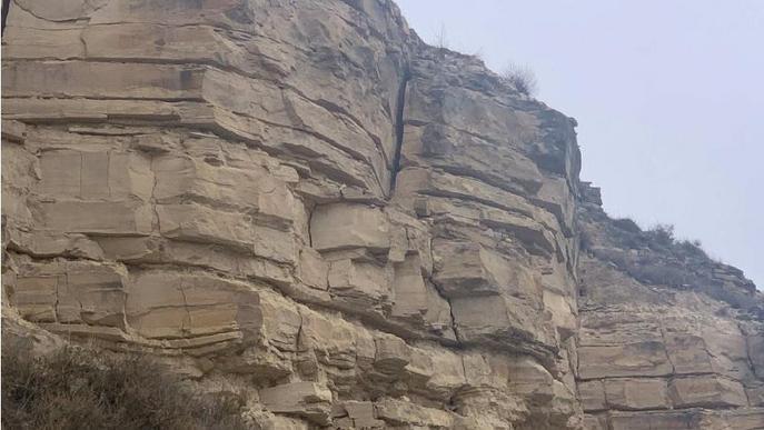 Obres d'urgència per evitar nous despreniments de roques a Foradada i Guimerà