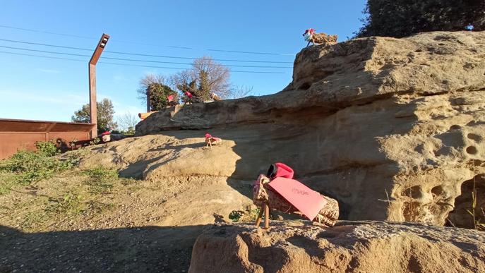 Un centenar d’infants troben el seu el tió a Benavent de Segrià