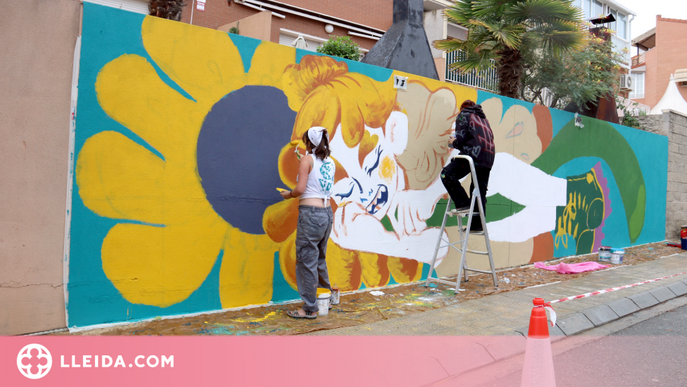 ⏯️ Trobada d'alumnes d'art urbà amb artistes nacionals i internacionals en el 7è Torrefarrera Street Art Festival