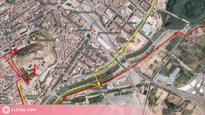 ℹ️ Talls i recomanacions de trànsit amb motiu de la 42a edició de la Pujada a la Seu Vella de Lleida