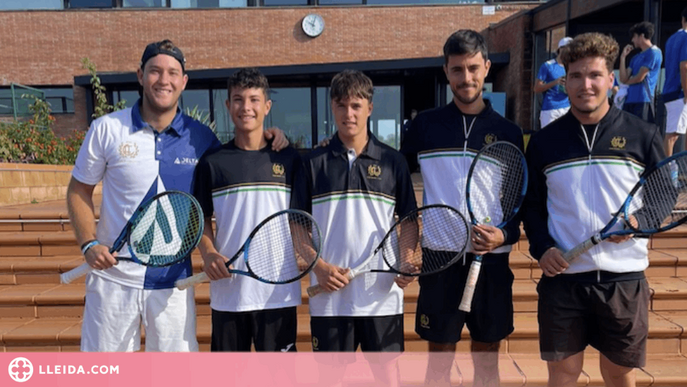 L’equip absolut masculí del CT Lleida s’assegura la permanència a la 2a Divisió del tennis estatal