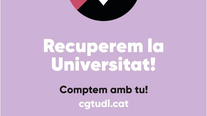 La CGT arriba a la Universitat de Lleida