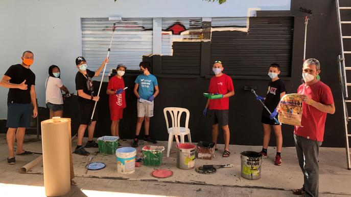 Voluntariat juvenil a Tàrrega per millorar espais locals