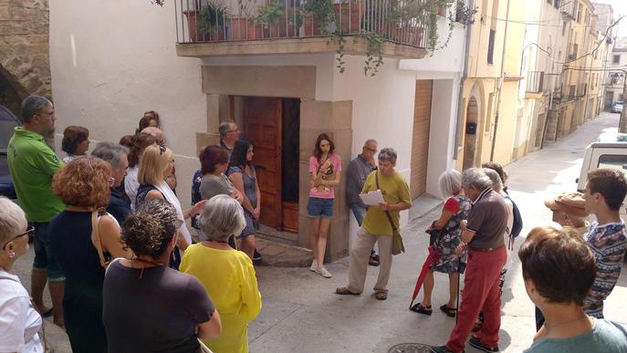  Tàrrega promou el seu patrimoni jueu medieval amb una visita guiada al call